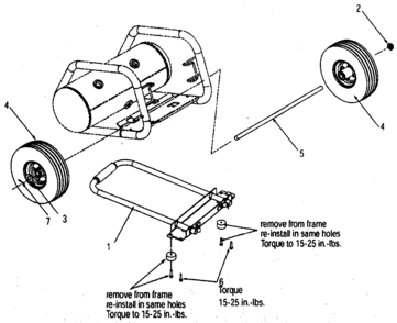 Default Diagram and Parts List for PTA51 Type 1 Porter Cable Miscellaneous
